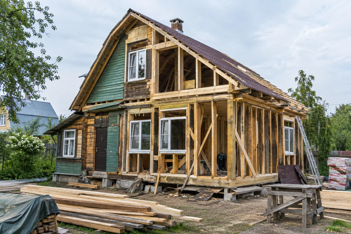 Реконструкция дома